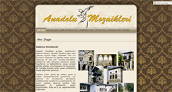 Desktop Screenshot of mosaicsofanatolia.com